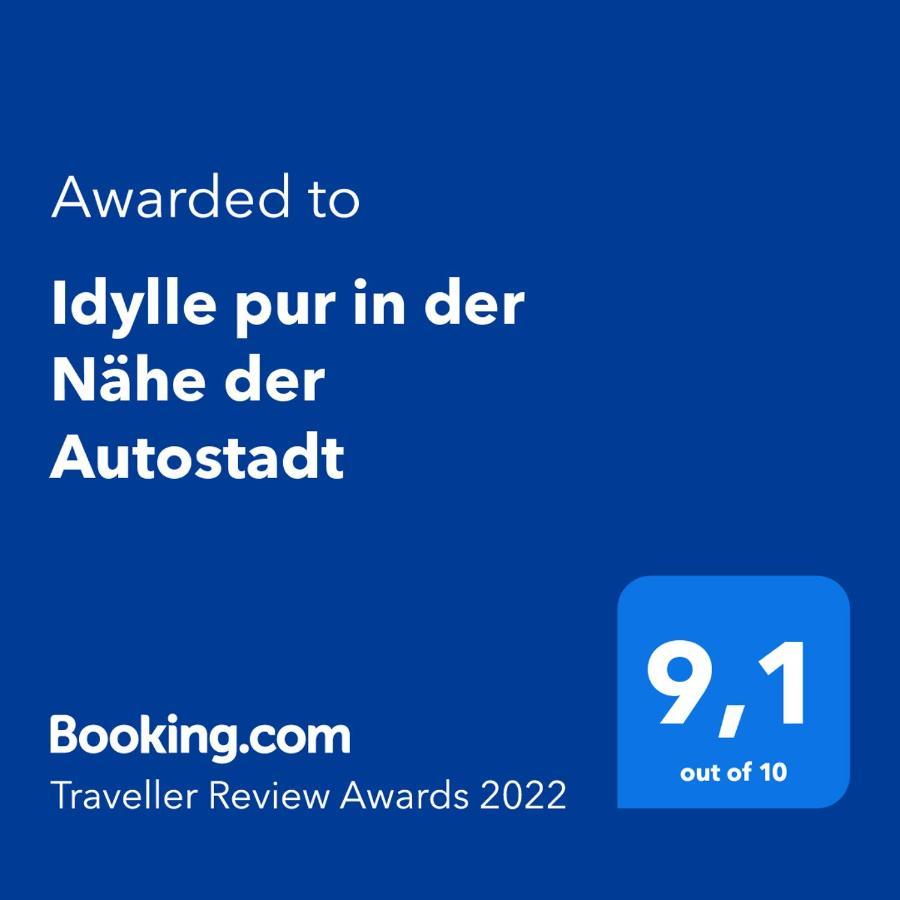Idylle Pur In Der Naehe Der Autostadt Oebisfelde Extérieur photo